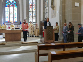 Feierlicher Gründungsgottesdienst der Pfarrei St. Heimerad (Foto: Karl-Franz Thiede)